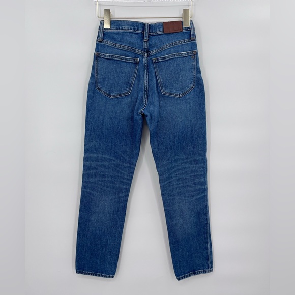 Madewell The High-Rise Slim Boyjean in Barksdale Wash size 23 - Picture 3 of 7